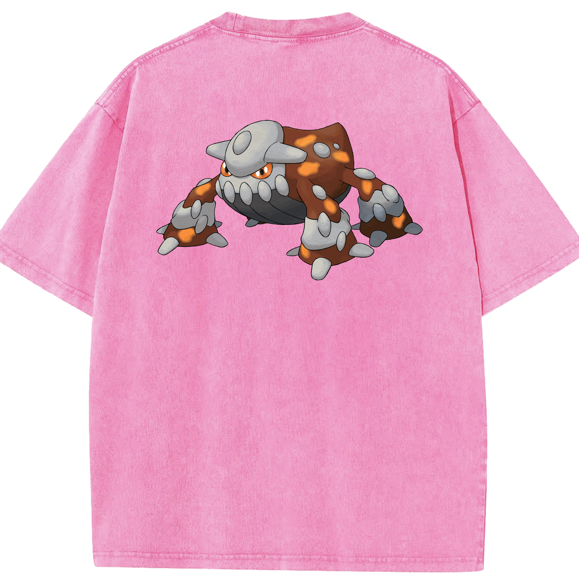 （画像用） ポケットモンスター Pokémon 綿100% ヴィンテージ風 半袖Tシャツ（背面プリント）
